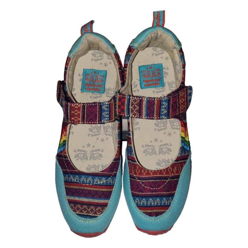 Tigerbear Republik Noho Canvas Women’s Mary Janes‎ Size 7.5